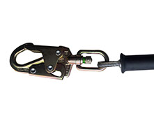 Bloque Autoretractil De 6M (20 ft) En Cable De Acero Steelpro